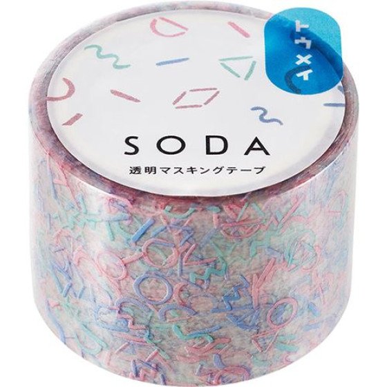 SODA 響炮 透明紙膠帶 30mm